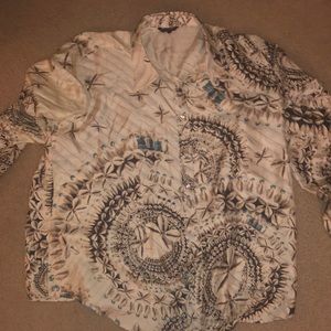 Roberto Cavalli Silk Button Up